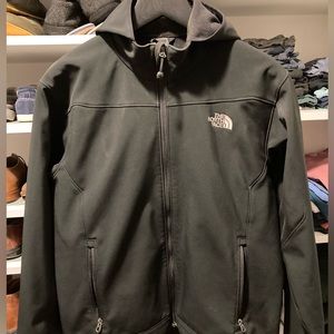 North Face Midweight Fleece-Lined Jacket, Medium